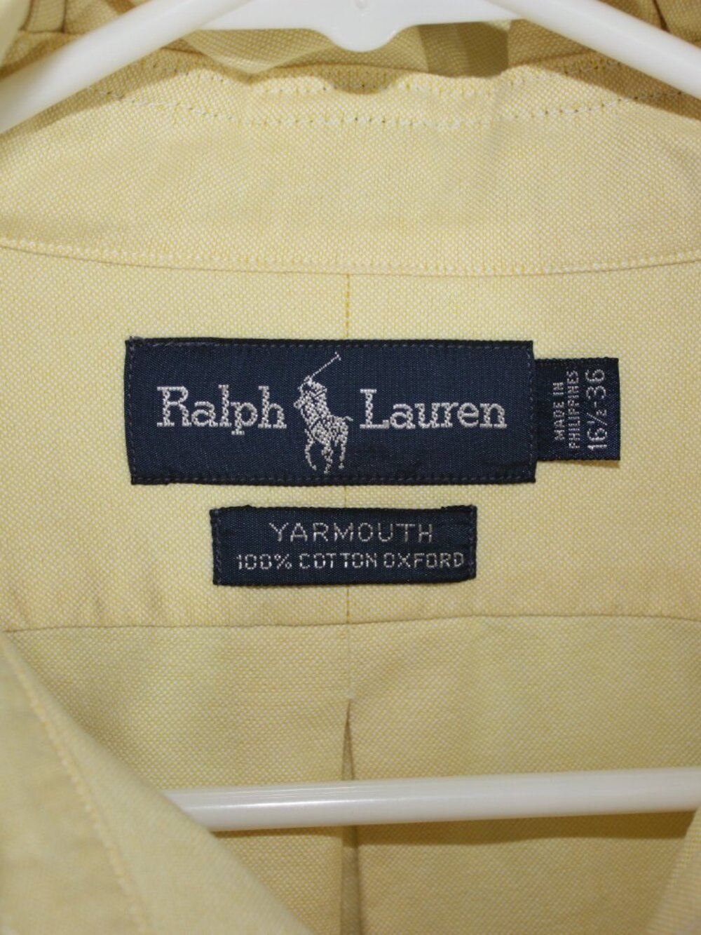 Custom Ralph Lauren Ruffle Collar Shirt – One-of-a-Kind - Picture 4 of 4